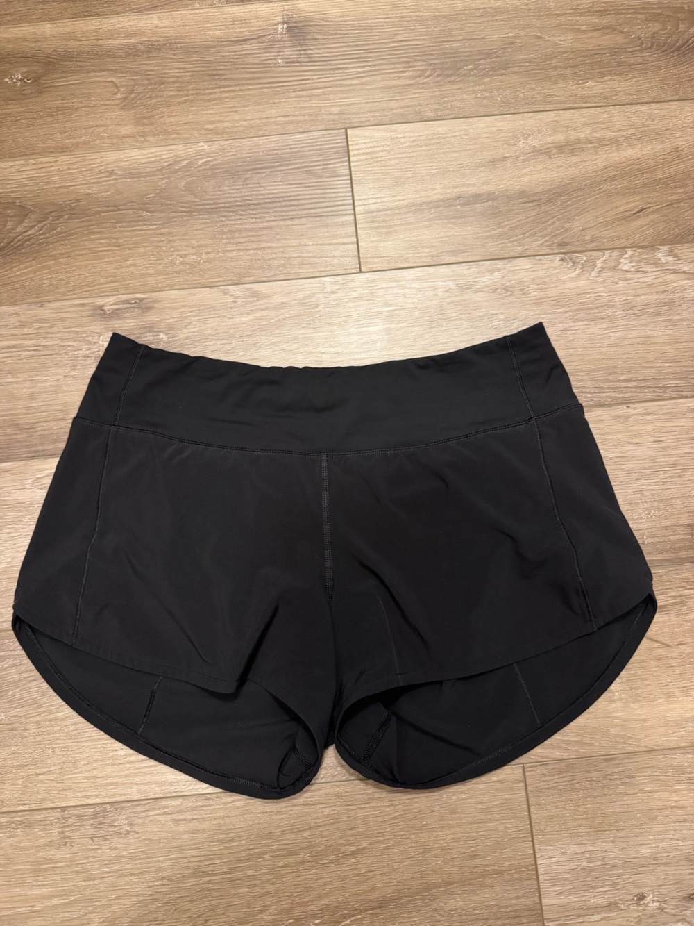 Lululemon Speed Short Black Active Shorts 4” inseam.